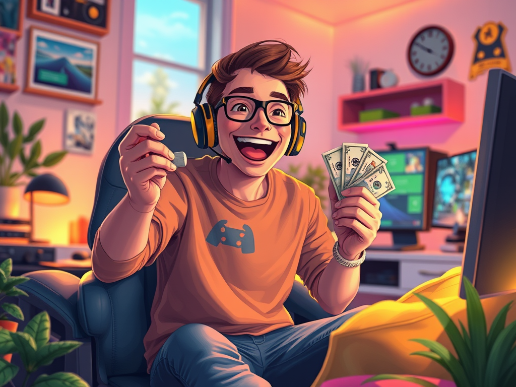 Play video games at home and get paid for it!